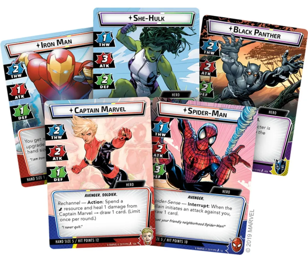 Marvel Champions Le Jeu de Cartes - Core Set Jeu de Société de Stratégie