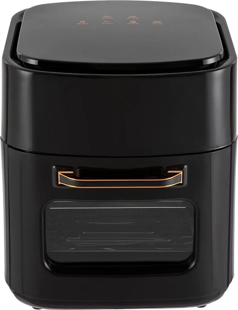 Airfryer 1400W Noir Intelligent pour Frire sans Odeur ni Graisse
