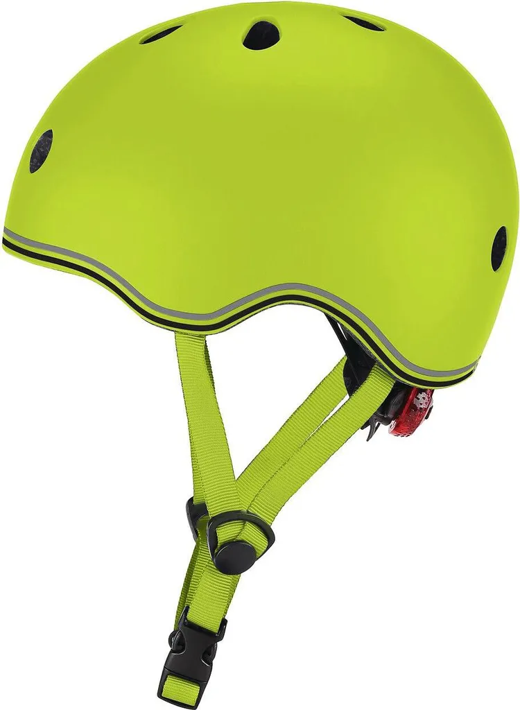 Casque Globber Junior Vert avec Molette de Réglage et Confort EPS