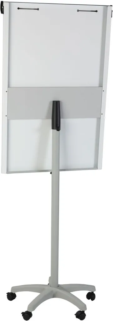 Tableau de conférence à roulettes Flipchart Eco Mobil gris ergonomique - 2