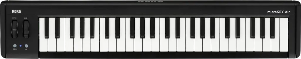 Clavier MIDI Bluetooth Korg Microkey 49 Air pour Home Studio Mobile