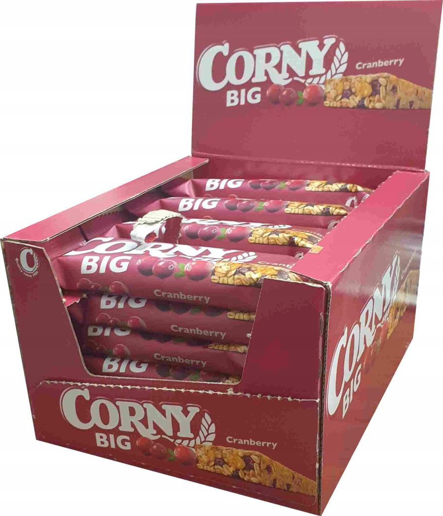 Kukuričná tyčinka s brusnicami, 50 g Obrázok produktu 