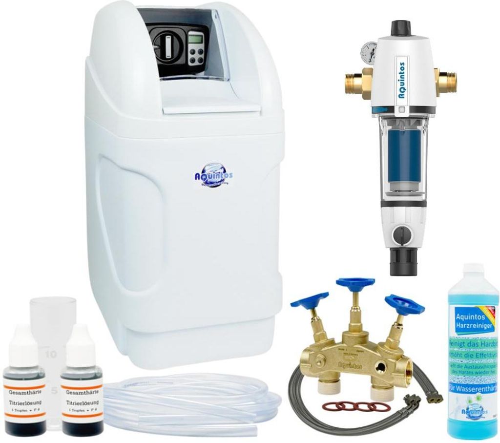 Aquintos MKB24 ECO-Line Wasserenthärtungsanlage Wasserentkalkungsanlage + Set 4