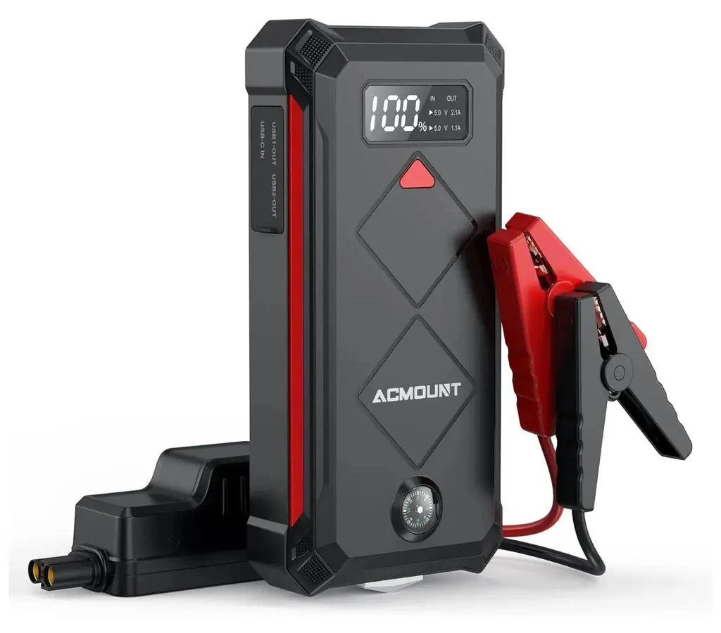 Démarreur de secours P100 - Booster batterie voiture puissant 5000A