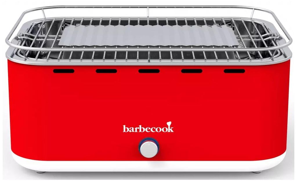 Tragbarer holzkohlegrill 38,5 x 28,5 cm Barbecook Produktbild 
