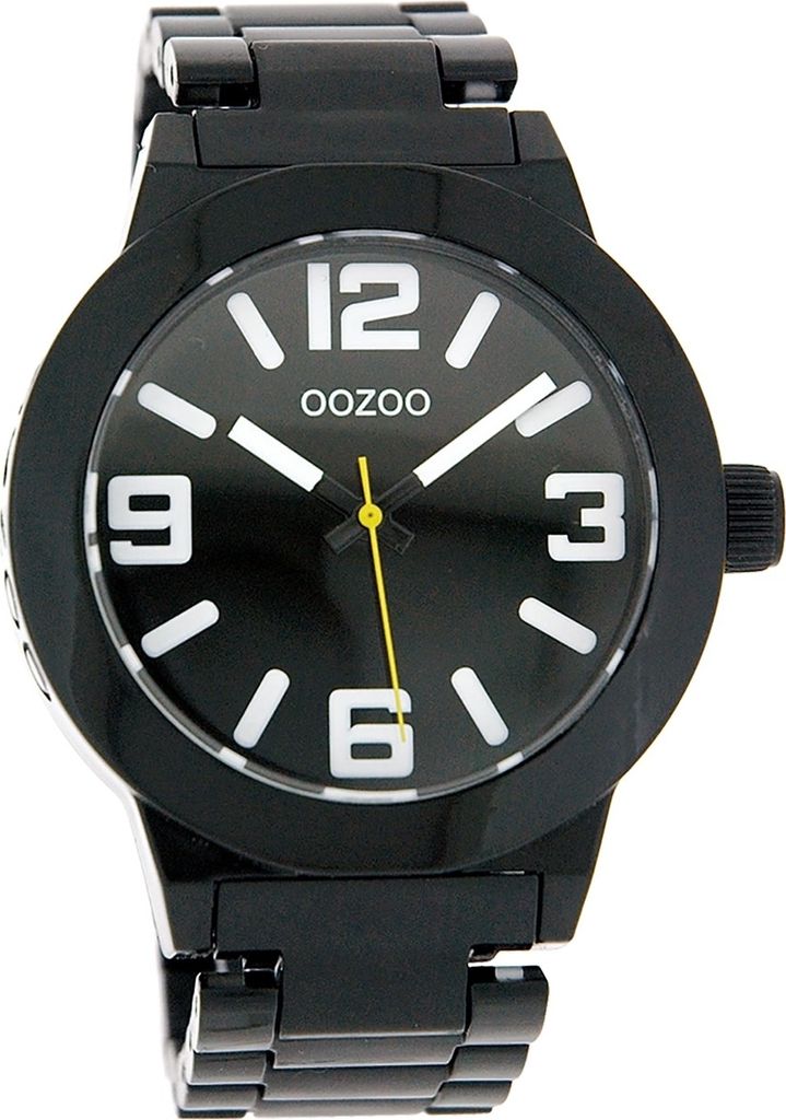 Oozoo Armbanduhr schwarz Metall Vintage Series Produktbild 