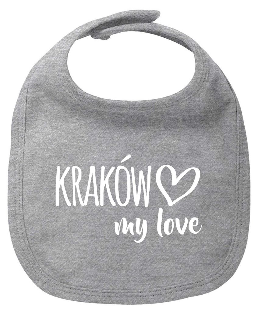 Huuraa Baby Lätzchen Kraków my love Heather Grey Produktbild 