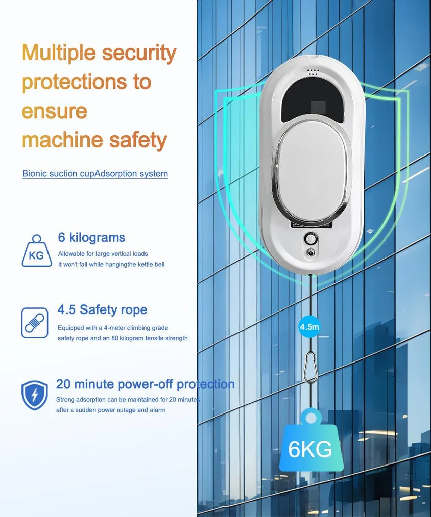 Solution pour nettoyer les vitres en hauteur avec un robot connecté - 14
