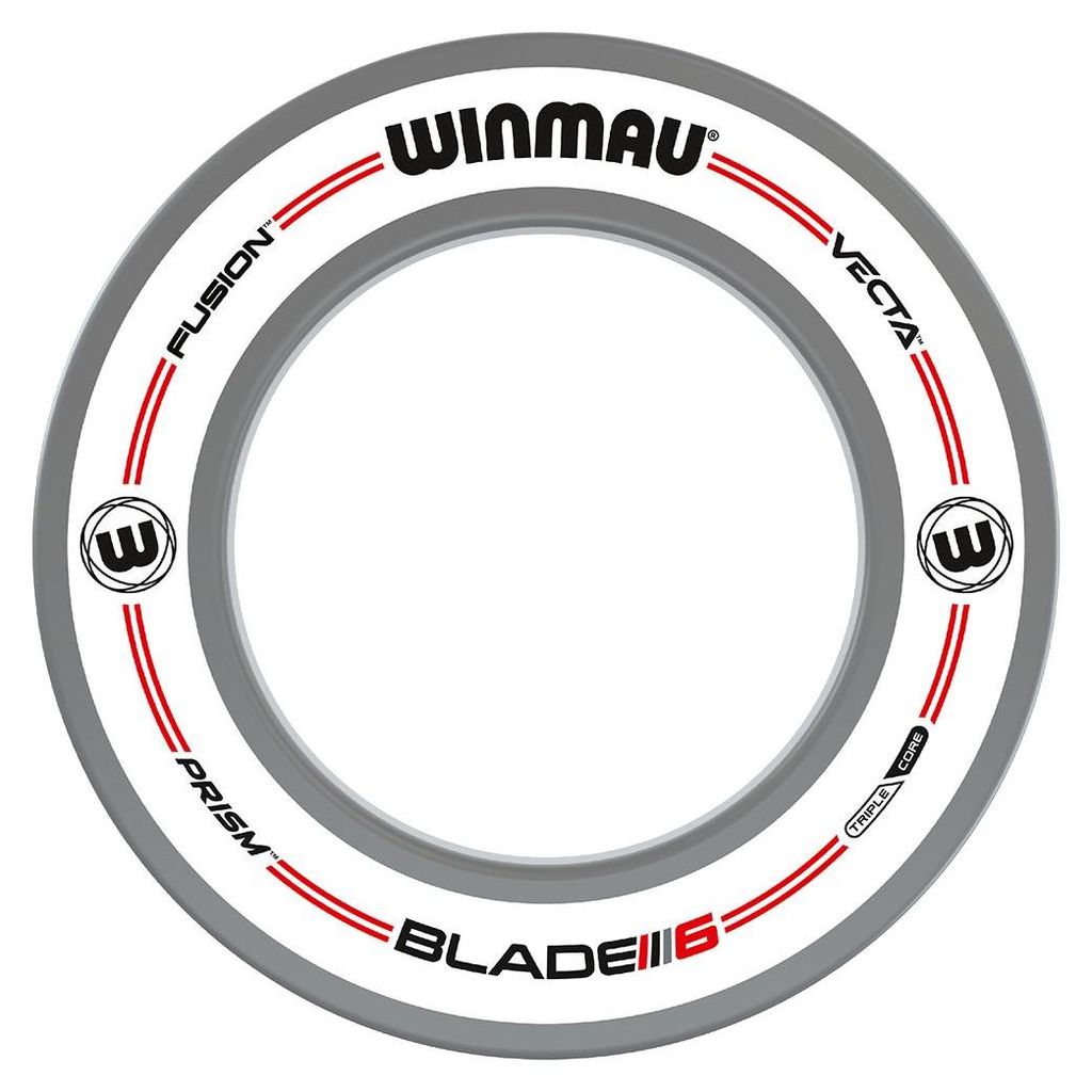 Winmau Pro Line Blade 6 Original White Dartboard Surround Produktbild 