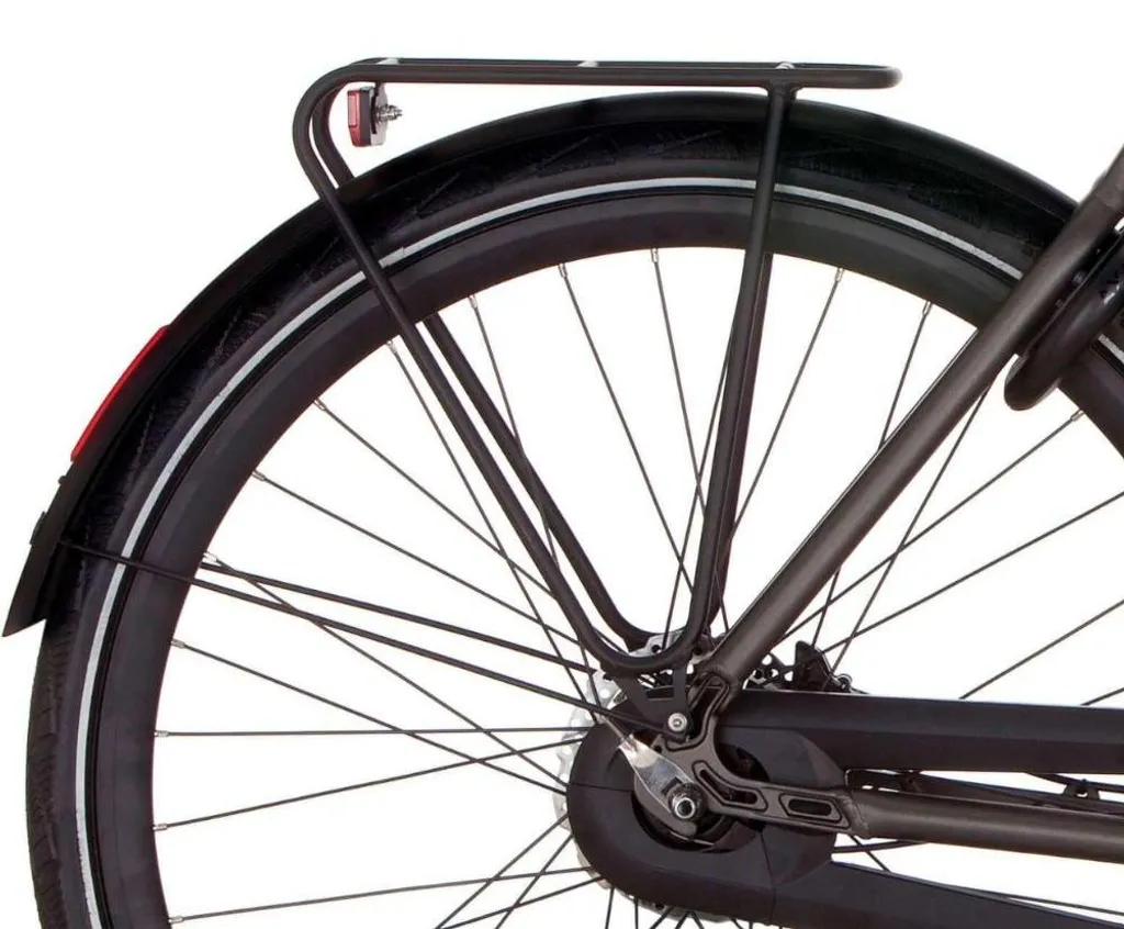 Garde-boue arrière Cortina Fender 28 pouces E-Mozzo Jet Black Matt