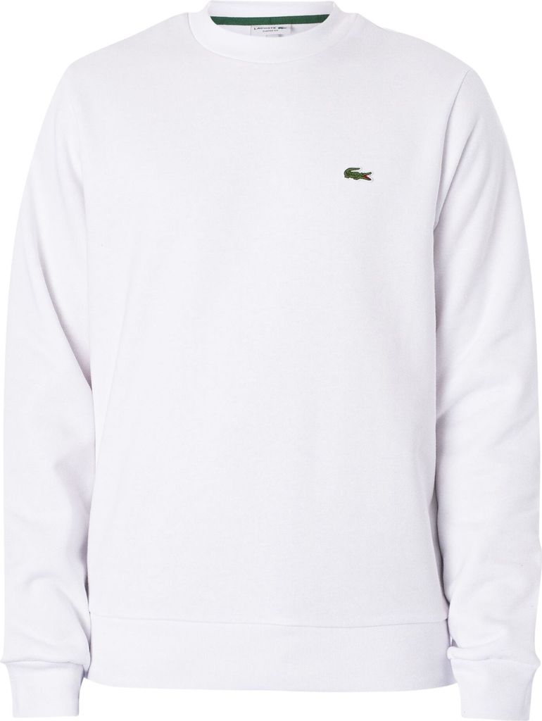 Lacoste Bio Baumwolle Fleece Crew Pullover Herren Produktbild 14