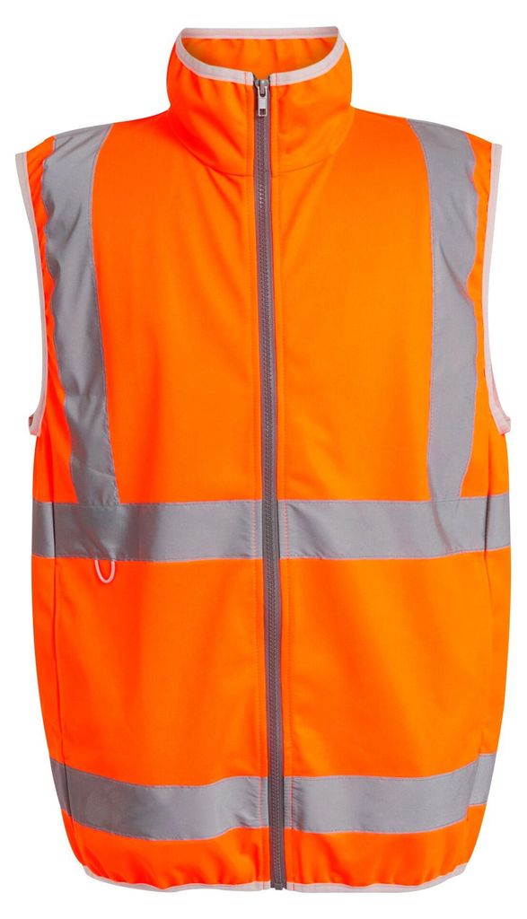 Regatta Professional TRS257 | Pro Hi-Vis Full Zip Gilet Arbeitsweste - Farbe: Orange - Größe: M