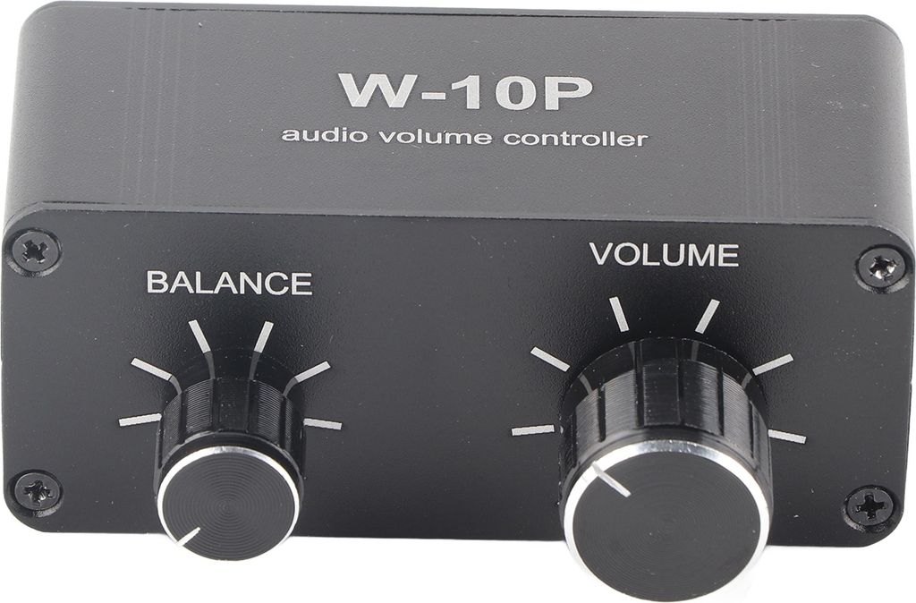 Mini-Stereo-Audio-Vorverstärker Kopfhörerverstärker Lautstärkeregler mit Cinch-Buchse 3,5 mm Ausgang