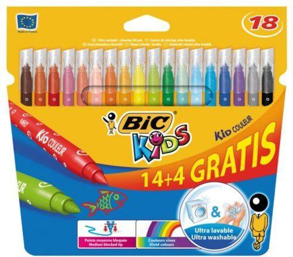 Bic Trips 18Col 14+4 Kid Couleur 2734