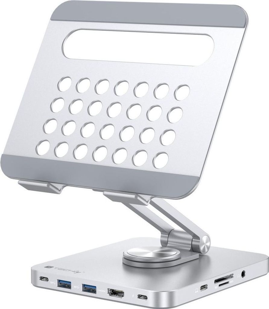 Techly ICA-TBL DOCK81, Stojan na tablet, Strieborná, Obrázok produktu 