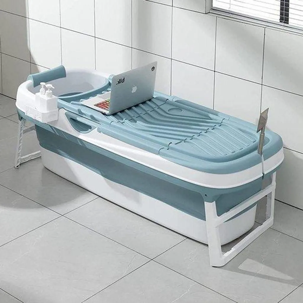 Baignoire pliable adulte portable idéale pour petite salle de bains