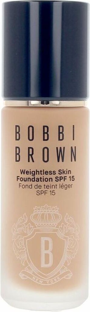 Bobbi Brown Weightless Skin Foundation SPF 15, Pumpenflasche, Creme, Jeder Hauttyp, Feuchtigkeitsspendend, Gold, Gold