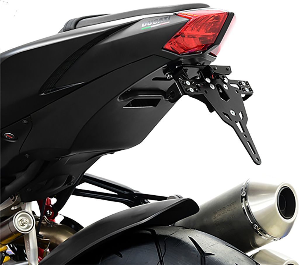 ZIEGER Pro Kennzeichenhalter kompatibel mit Ducati Streetfighter / S BJ 2009-13 / Streetfighter 848 BJ 2011-16