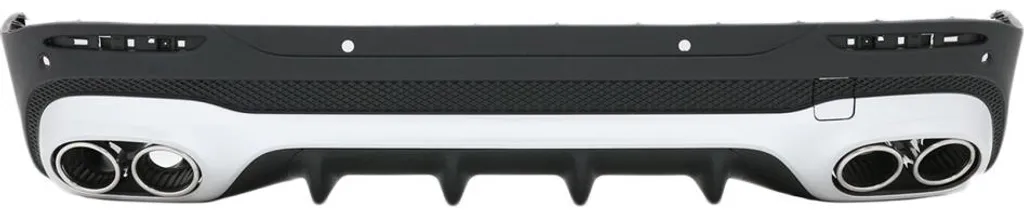 Diffuseur Design 45S avec Sorties Chromées pour Mercedes GLB X247 SUV - 2