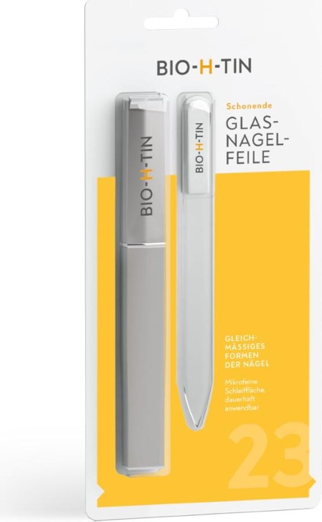 Bio-H-Tin Glas Nagelfeile 1 St