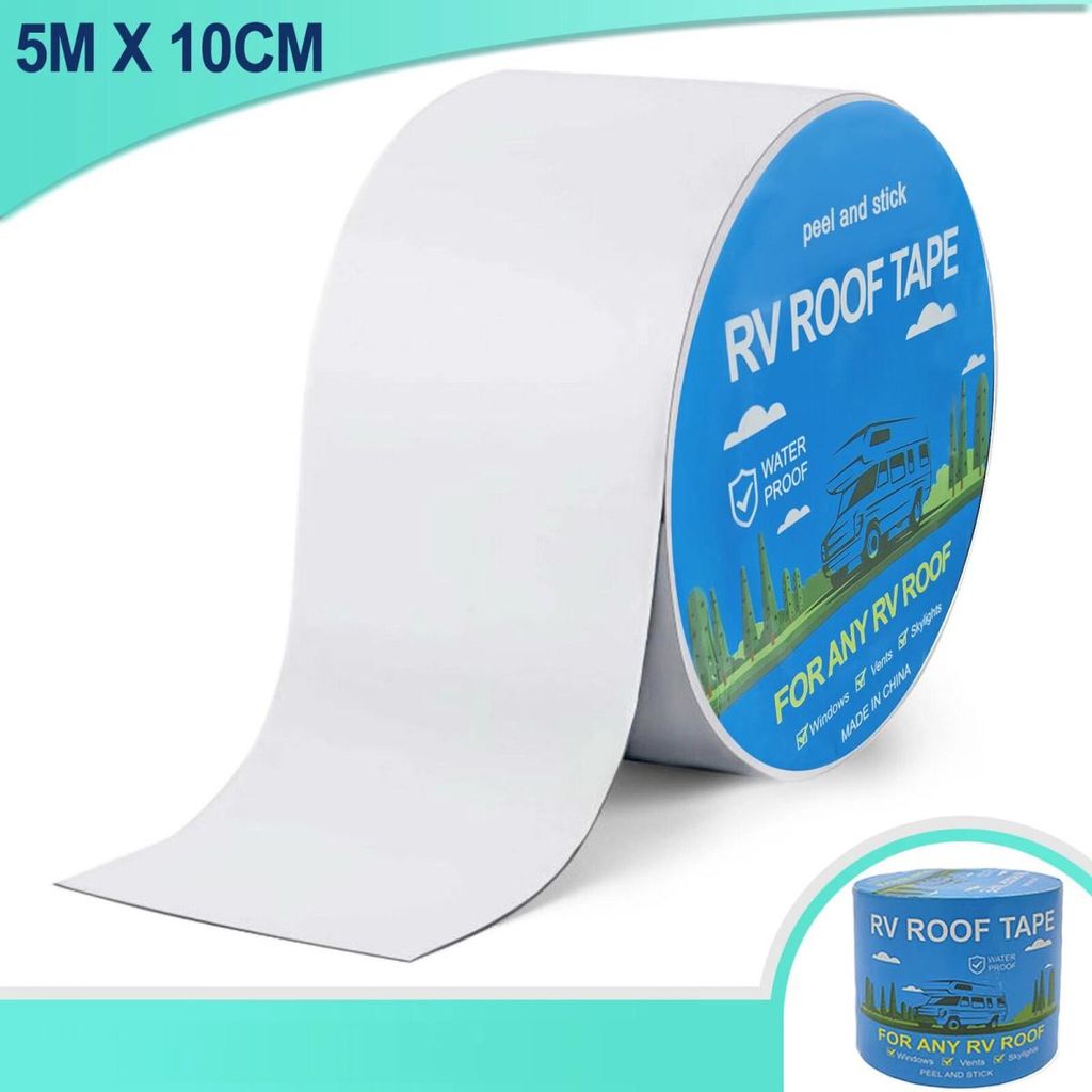 Nastro sigillante in butile per tetti - 10 cm x 5 m - RV Immagine del prodotto 