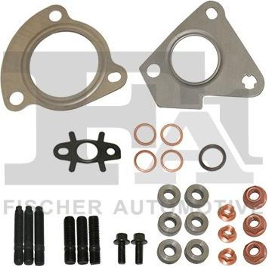 FA1 KT220430 Montagesatz Turbolader für RENAULT Clio III Schrägheck (BR0/1, CR0/1) TWINGO II (CN0) MODUS / GRAND MODUS (F/JP0) CLIO Grandtour (KR...