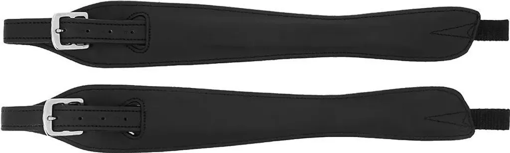 Étrivières Norton Equestrian Synthetic Classic Noir S pour Selle Mixte