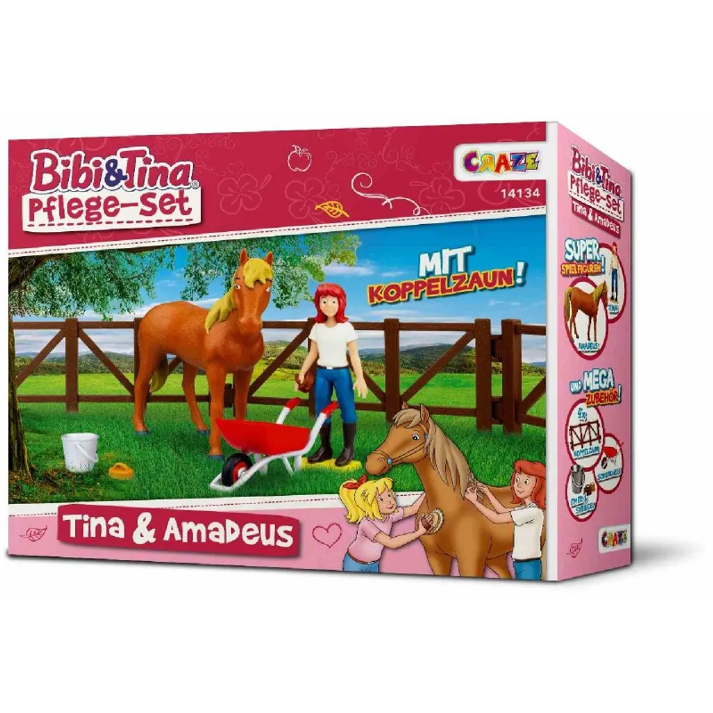 Set de soins Tina & Amadeus pour recréer les aventures équestres