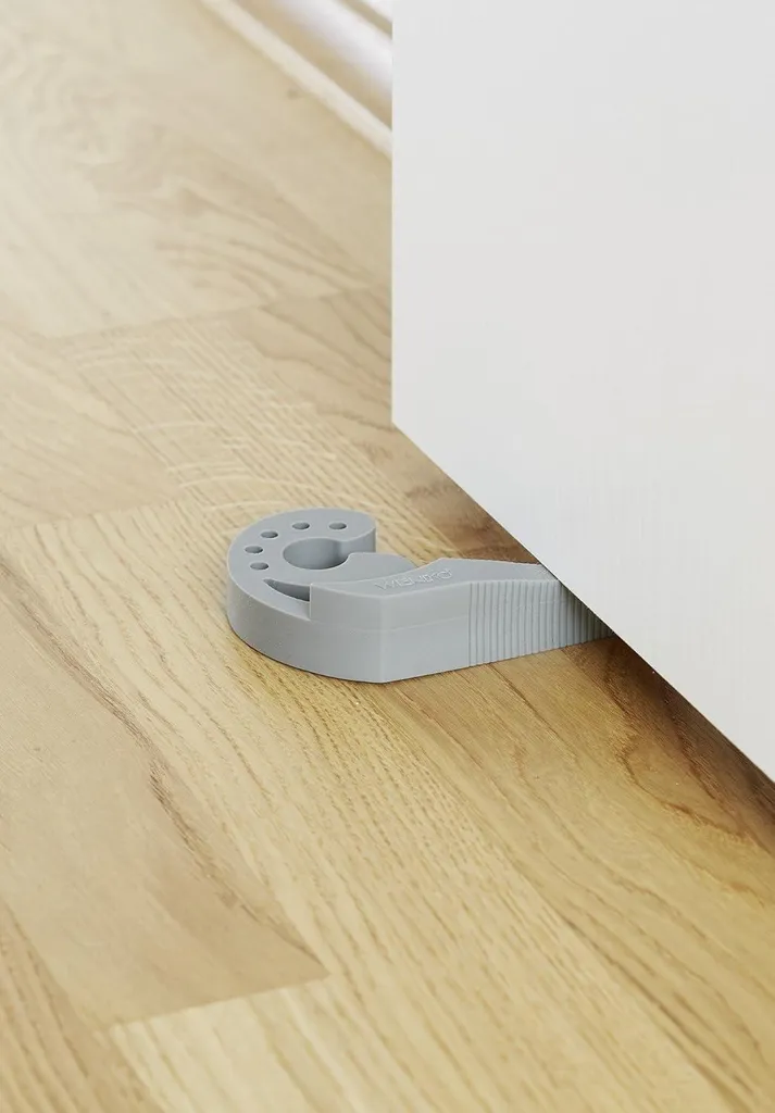 Butoir de porte et fenêtre Multi-STOP® multifonction flexible gris 118cm