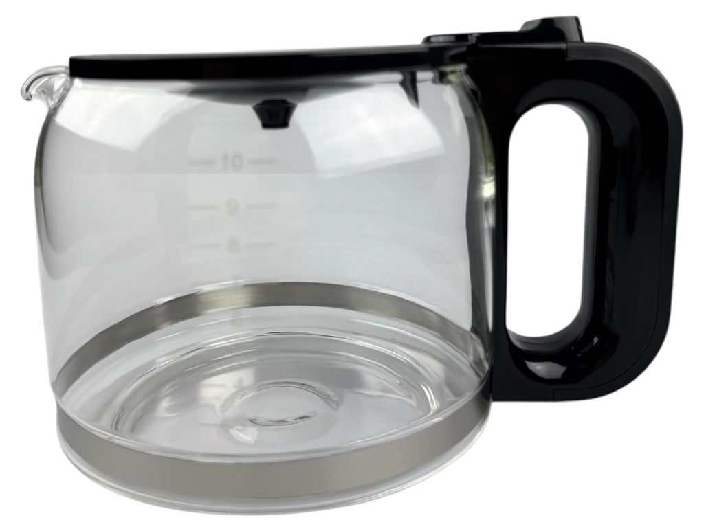 Braun Delonghi Kaffeekanne, Glaskanne mit Deckel zu KF101AI, KF1100WH, KF1100BK, KF1500BK - Nr.: AS00001538