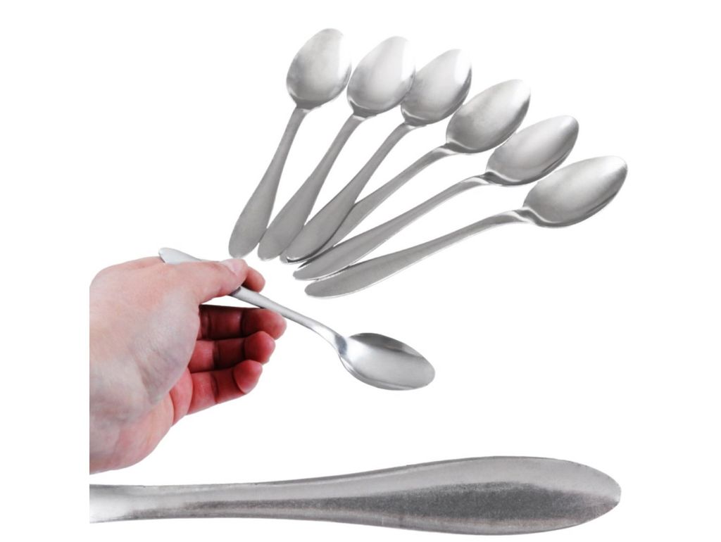 Teelöffel Besteck 6-Teiliges Set Uni