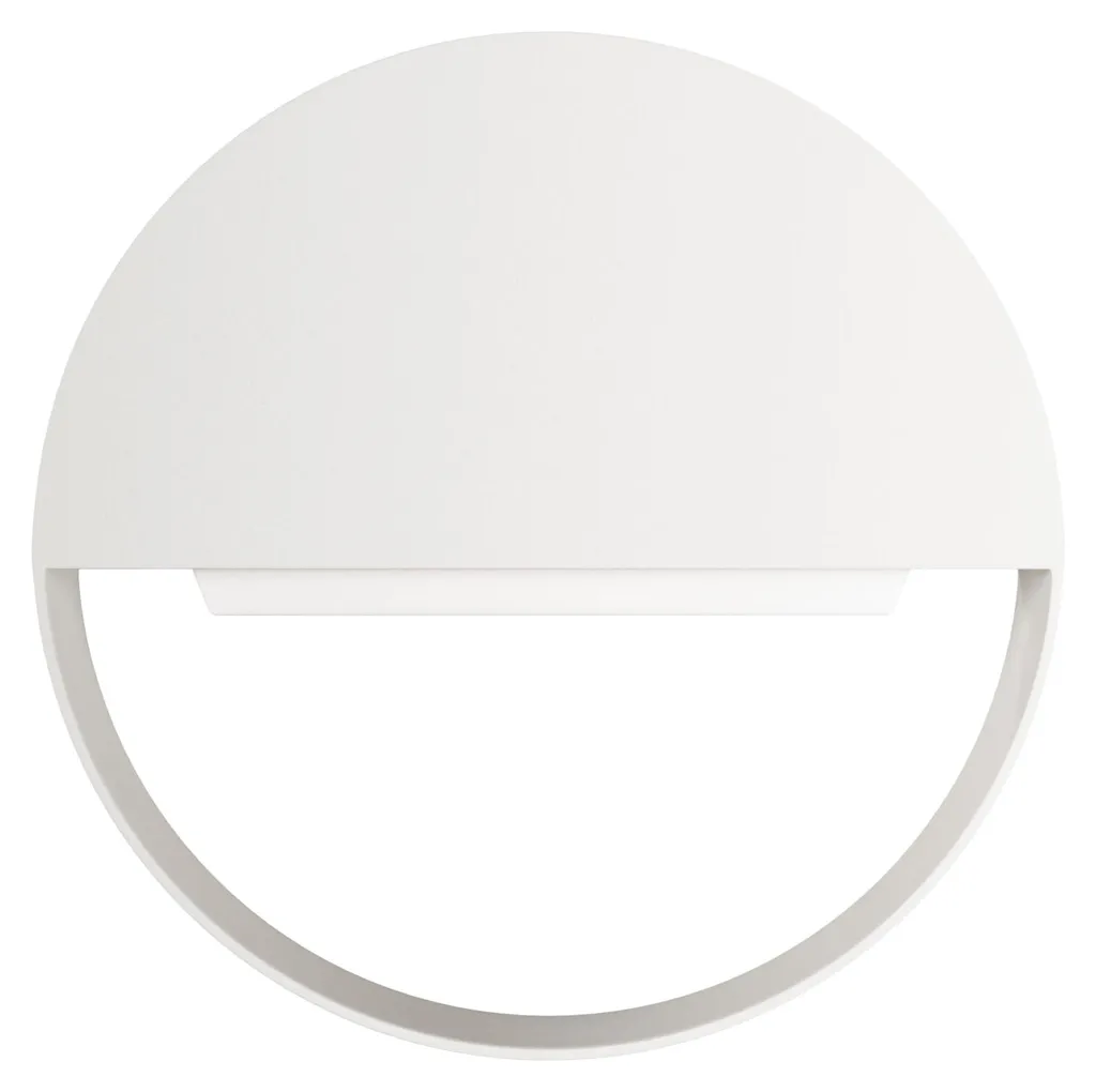Luminaire Mural Extérieur LED Design Blanc Mat IP65 avec Teinte Variable