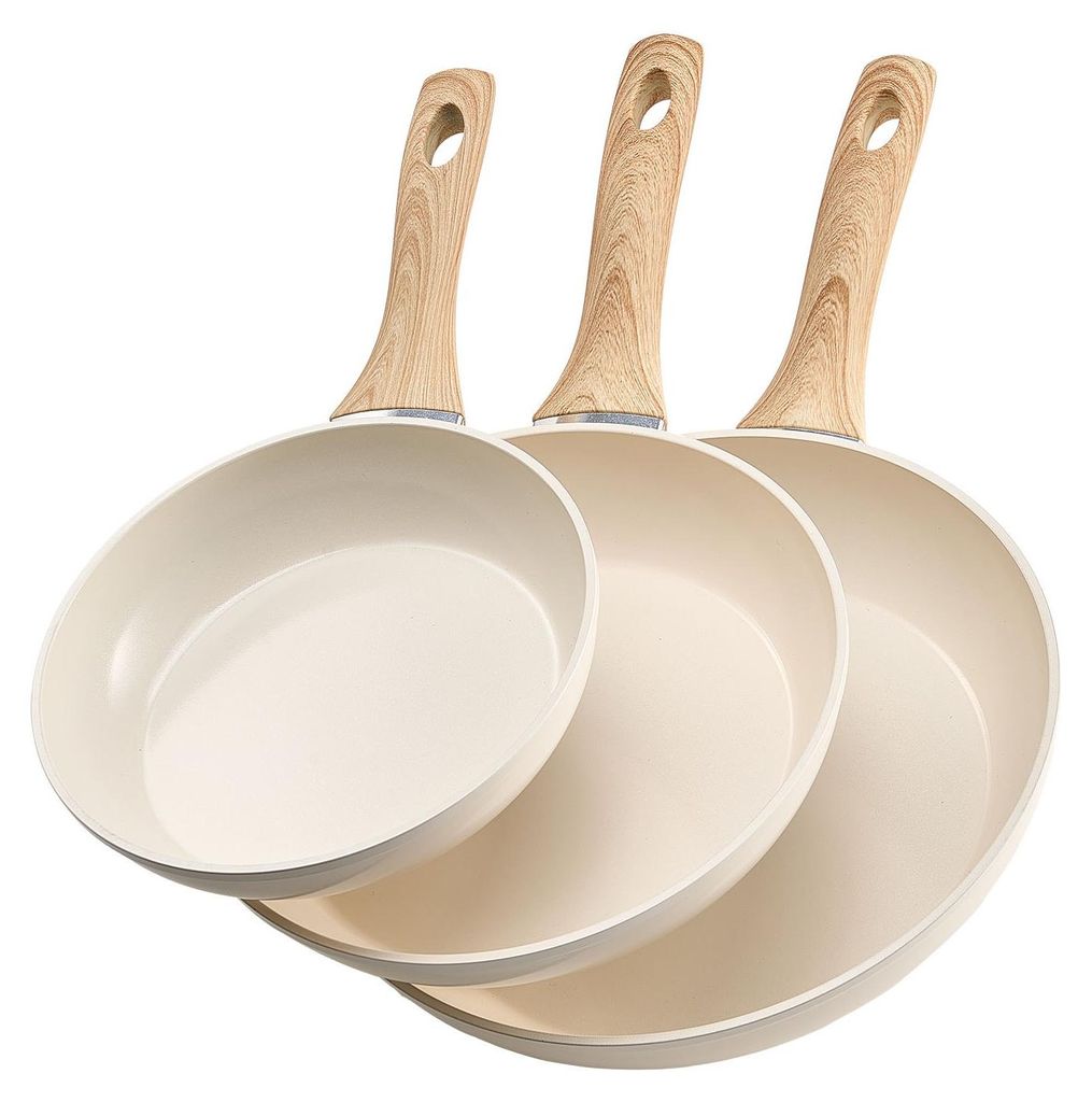 Juego de sartenes VEVOR de 3 piezas (200 / 240 / 280 mm), Imagen del producto 