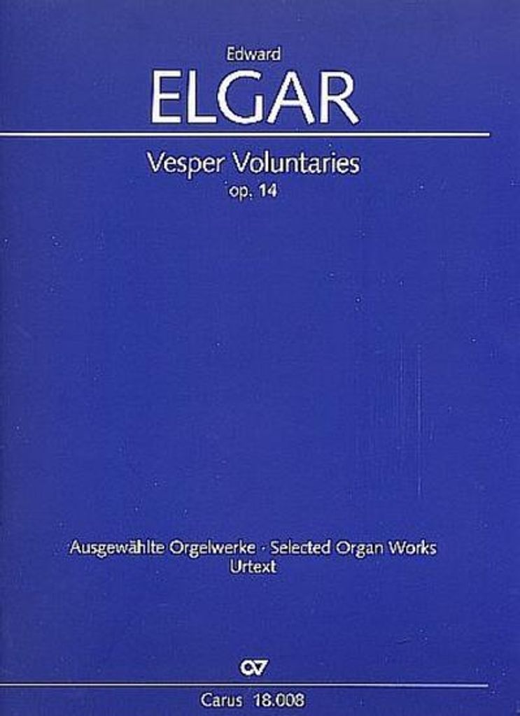 Vesper Voluntaries, für Orgel, Partitur