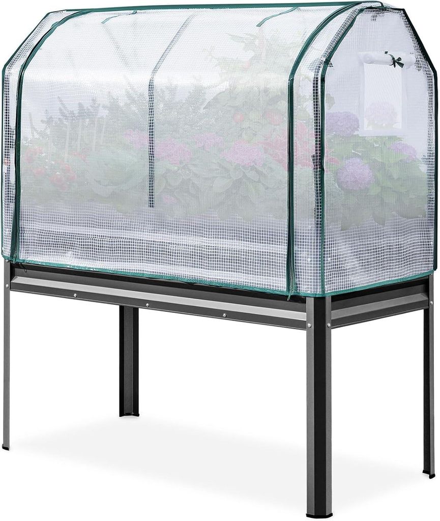 KING BIRD Hochbeet aus Metall Pflanzkasten Blumenbett, Produktbild 