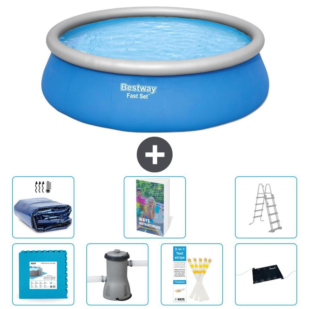 Bestway Fast Set Rund - 457x122 cm - 8-teilig S514