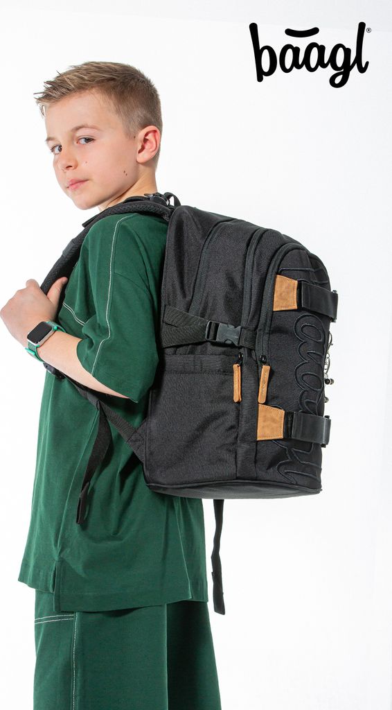 BAAGL Schulrucksack Skate Darkness Produktbild 11