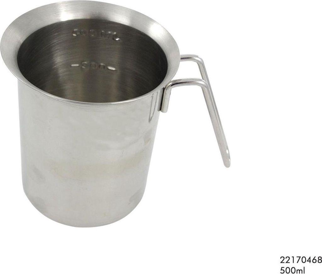 Milchaufschäumkännchen Edelstahl 500 ml | 4 Stück