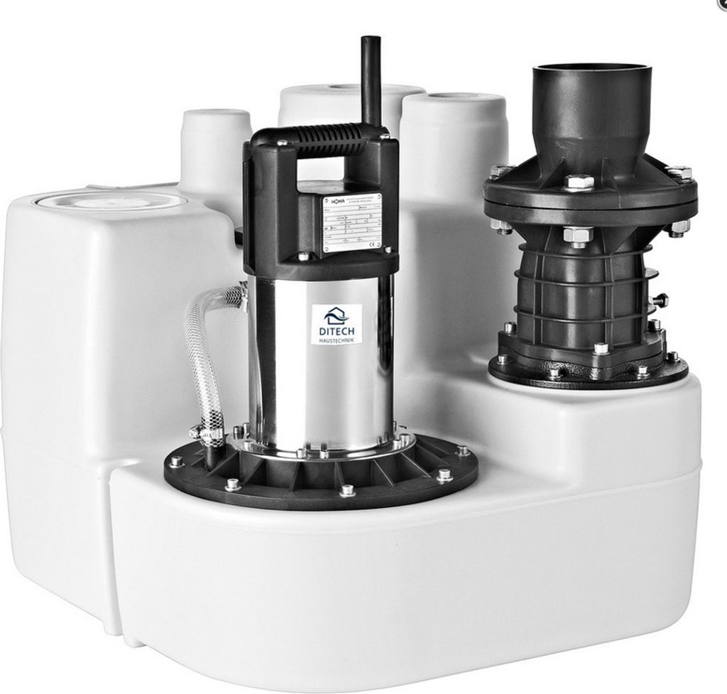 Homa Abwasser-Hebeanlage Wechselstrom, 230 Volt mit Schukostecker