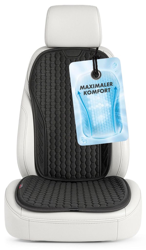 WALSER Premium Sitzauflage Auto Avero, 1 Sitzschoner Auto Produktbild 