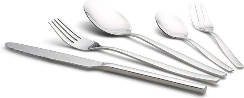 Ménagère inox 30 pièces pour réception et usage quotidien - Couverts de table