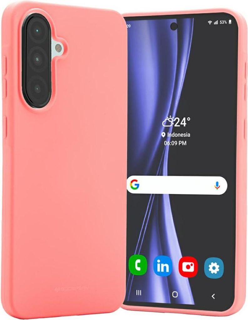 Mercury Soft Case Samsung Galaxy A56 pink