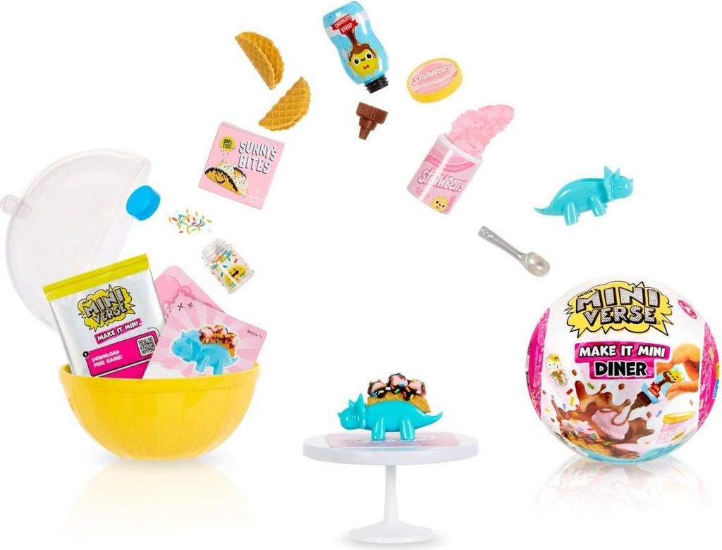 Miniverse Make It Mini Foods: Diner in PDQ Series 4 (Wave Obrázok produktu 
