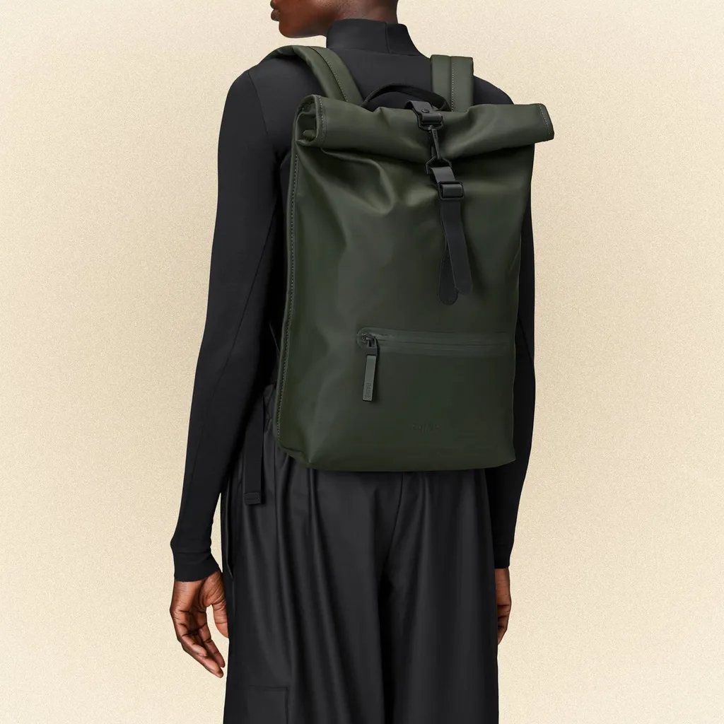 Sac à dos Rains Roltop 1332GRE avec Fermeture à Enroulement Sécurisée - 5