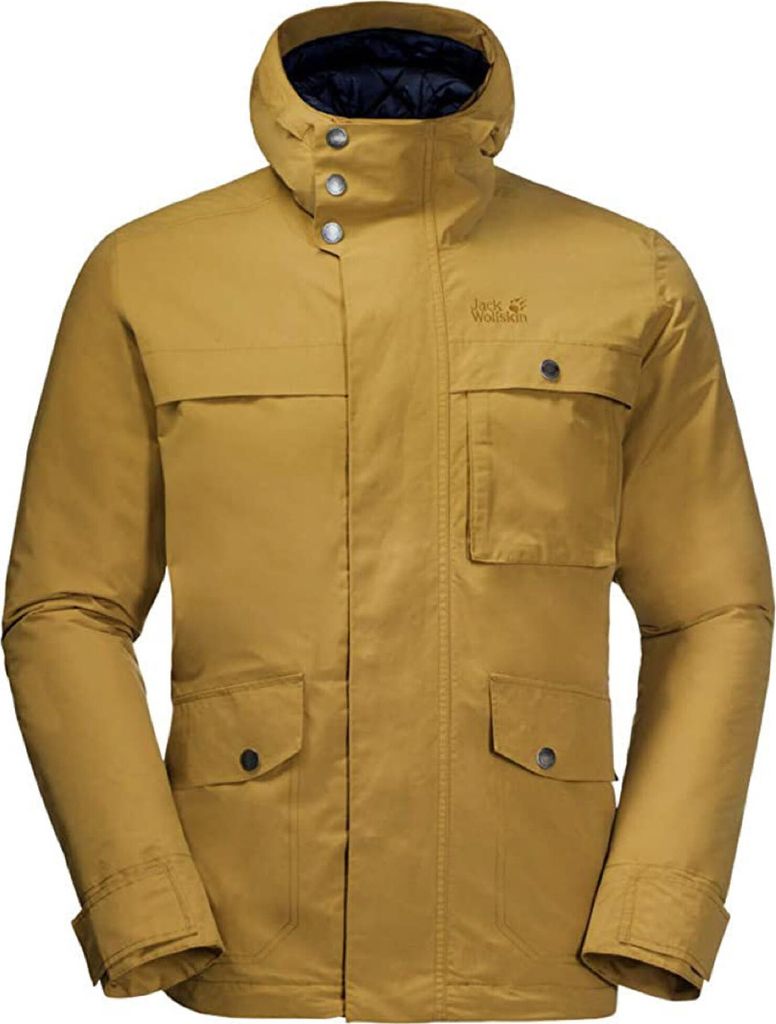 Jack Wolfskin WILDWOOD JACKET M golden amber L