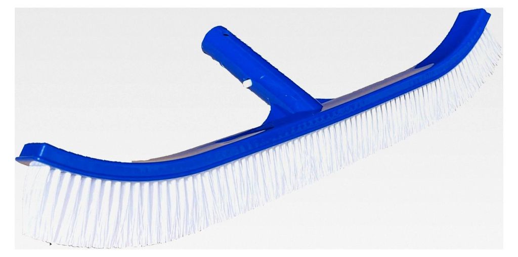 mediPOOL - ca. 47 cm breite Poolbürste mit abgewinkelten Ecken zur Reinigung von Pools und Whirlpools