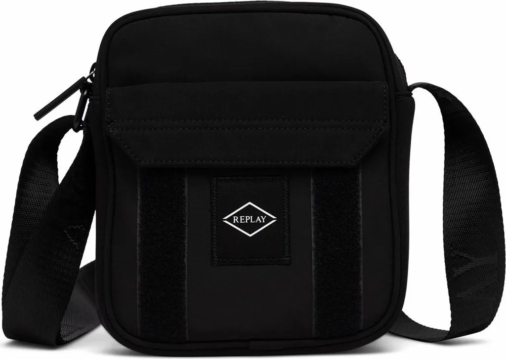 REPLAY borsa a tracolla Crossbody Bag Black nero