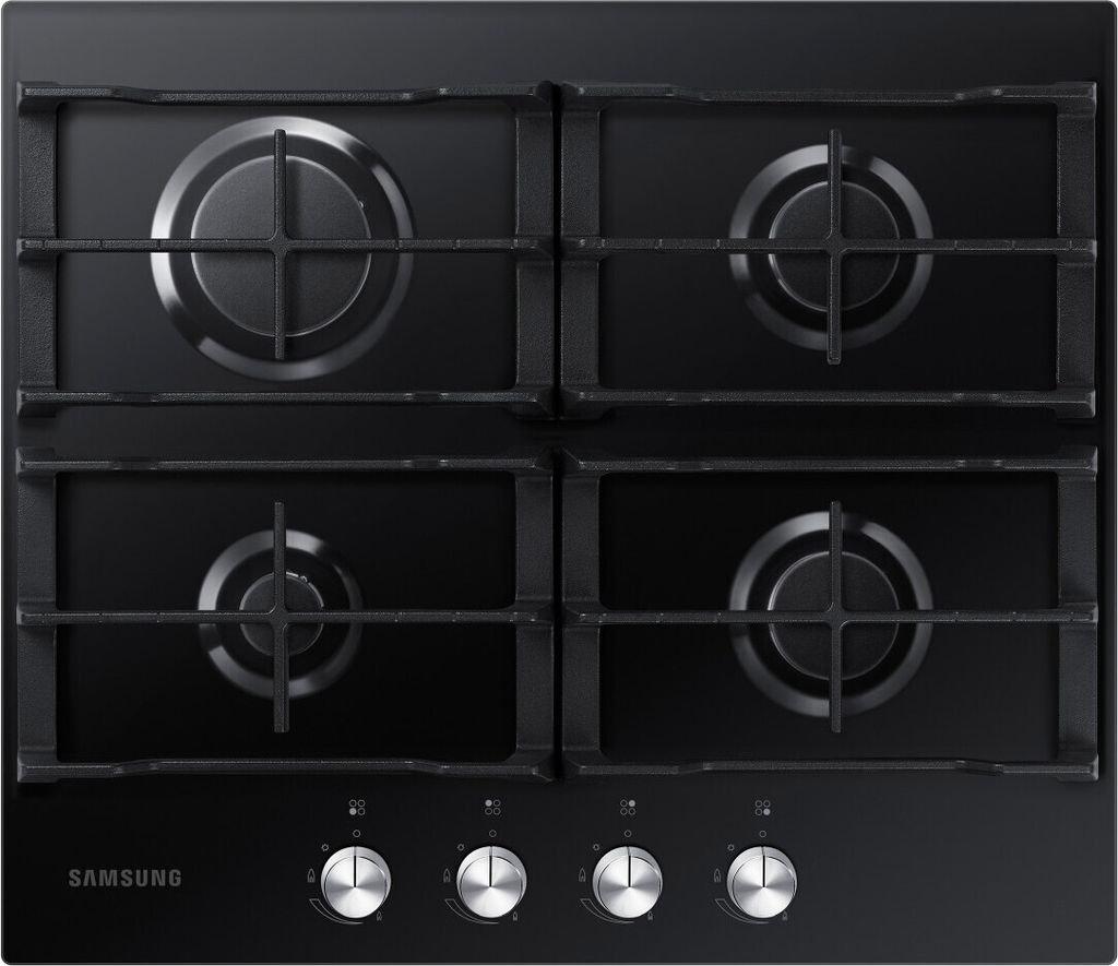 Samsung NA64H3010AK, Čierna, Vstavaný, 60 cm, Plynový, Obrázok produktu 