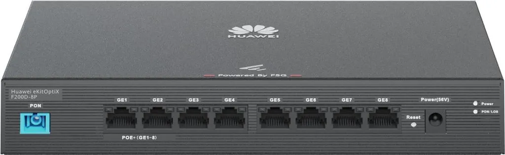 Terminal ONU GPON Huawei OptiXstar F200D-8P Switch 8xGE PoE+ FTTO