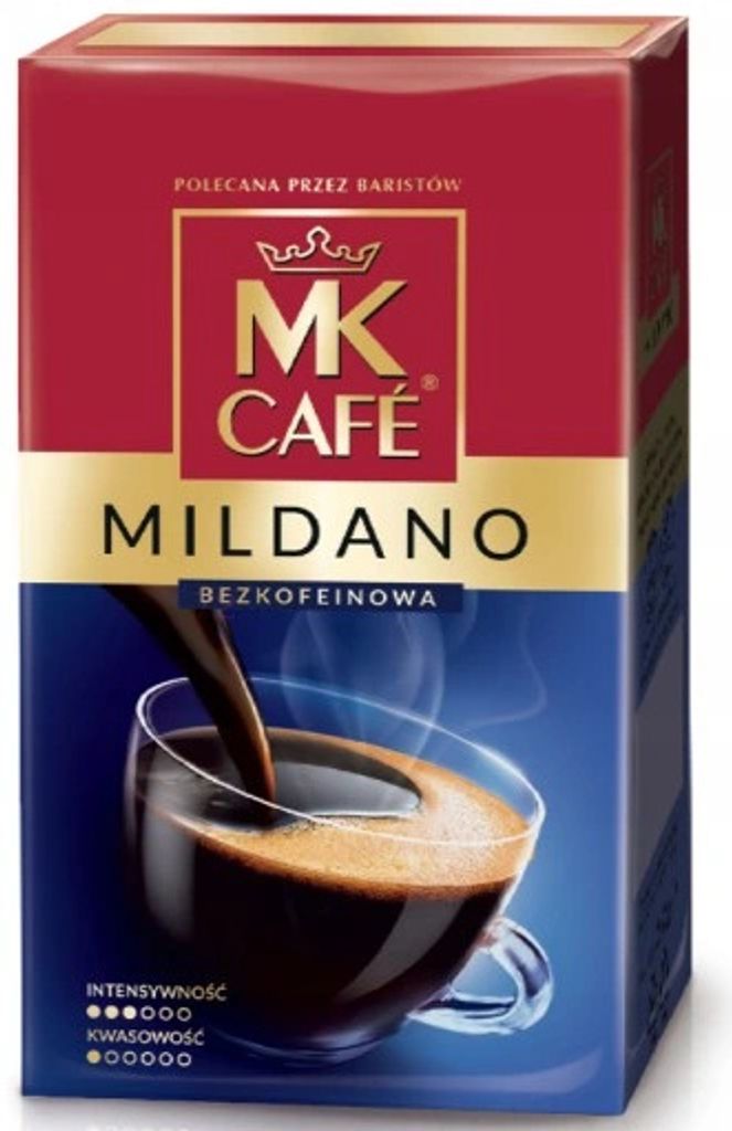 MK Cafe Mildano kawa mielona bezkofeinowa 250 g Zdjęcie produktu 